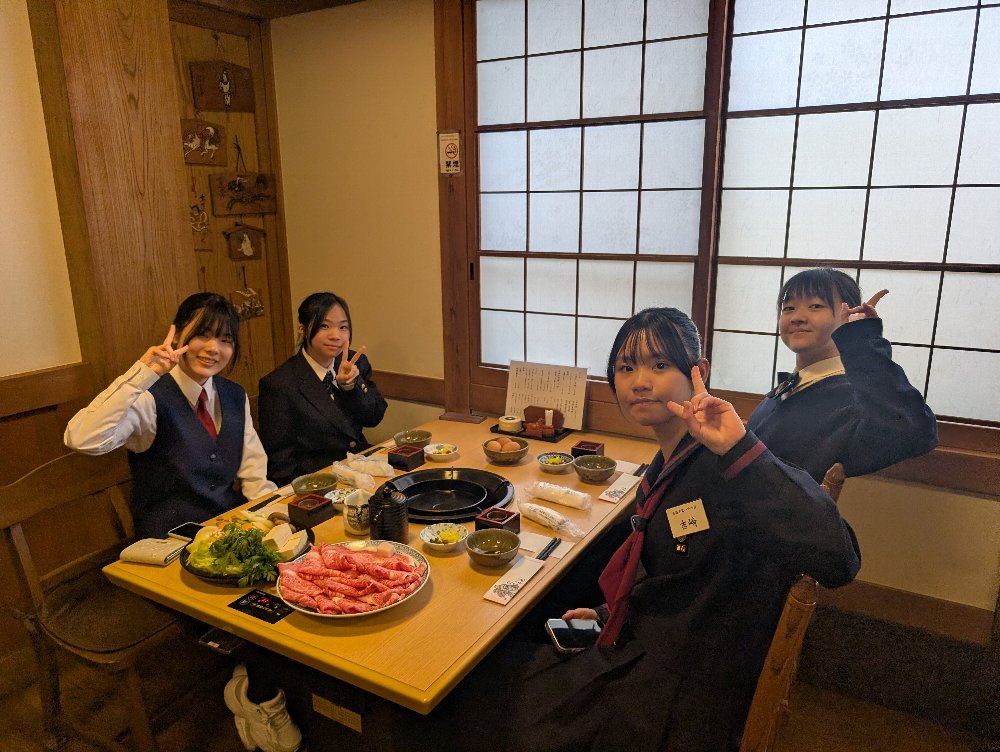 松阪牛のすき焼き